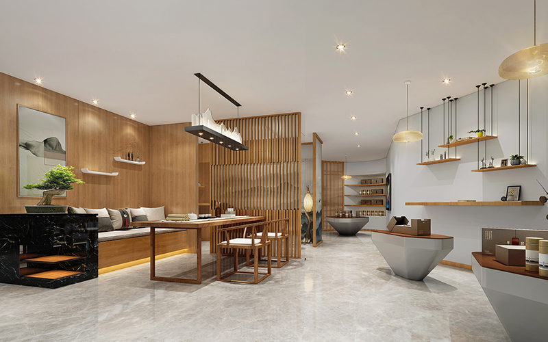 460㎡廠房改體驗(yàn)店裝修設(shè)計(jì)案例